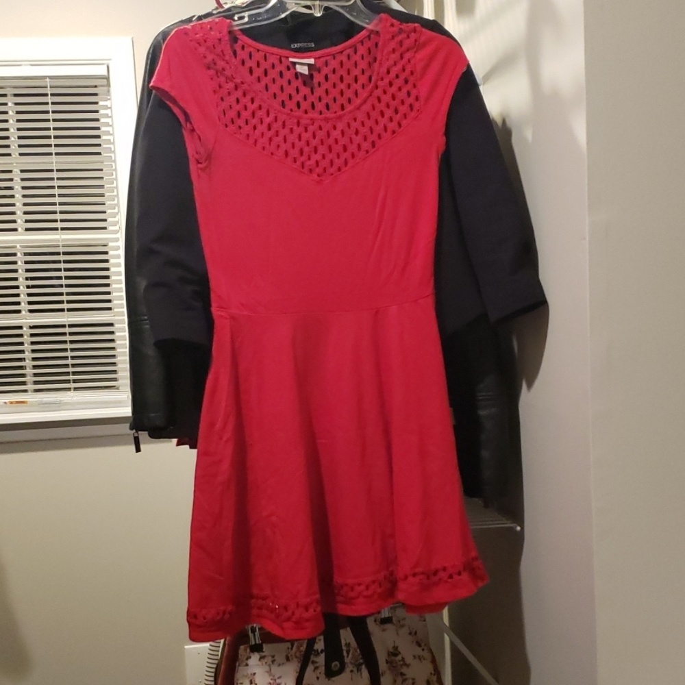 Red dress